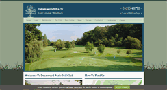 Desktop Screenshot of deanwoodpark.co.uk