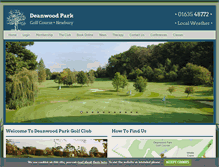 Tablet Screenshot of deanwoodpark.co.uk